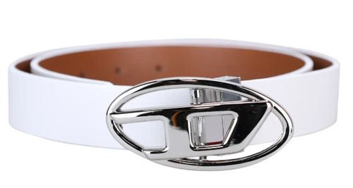Diesel gürtel weiß oval - weiß, oval-d