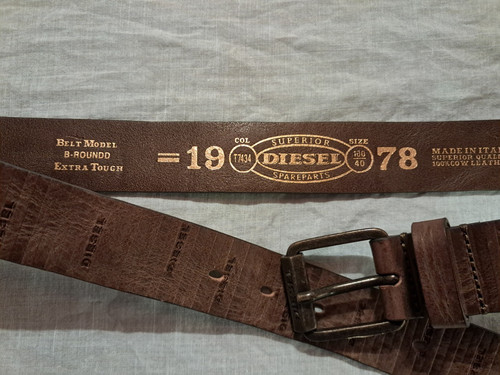 Diesel roundd herren gürtel - diesel, b-roundd