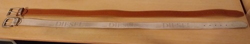 2er set ledergürtel - ledergürtel, –